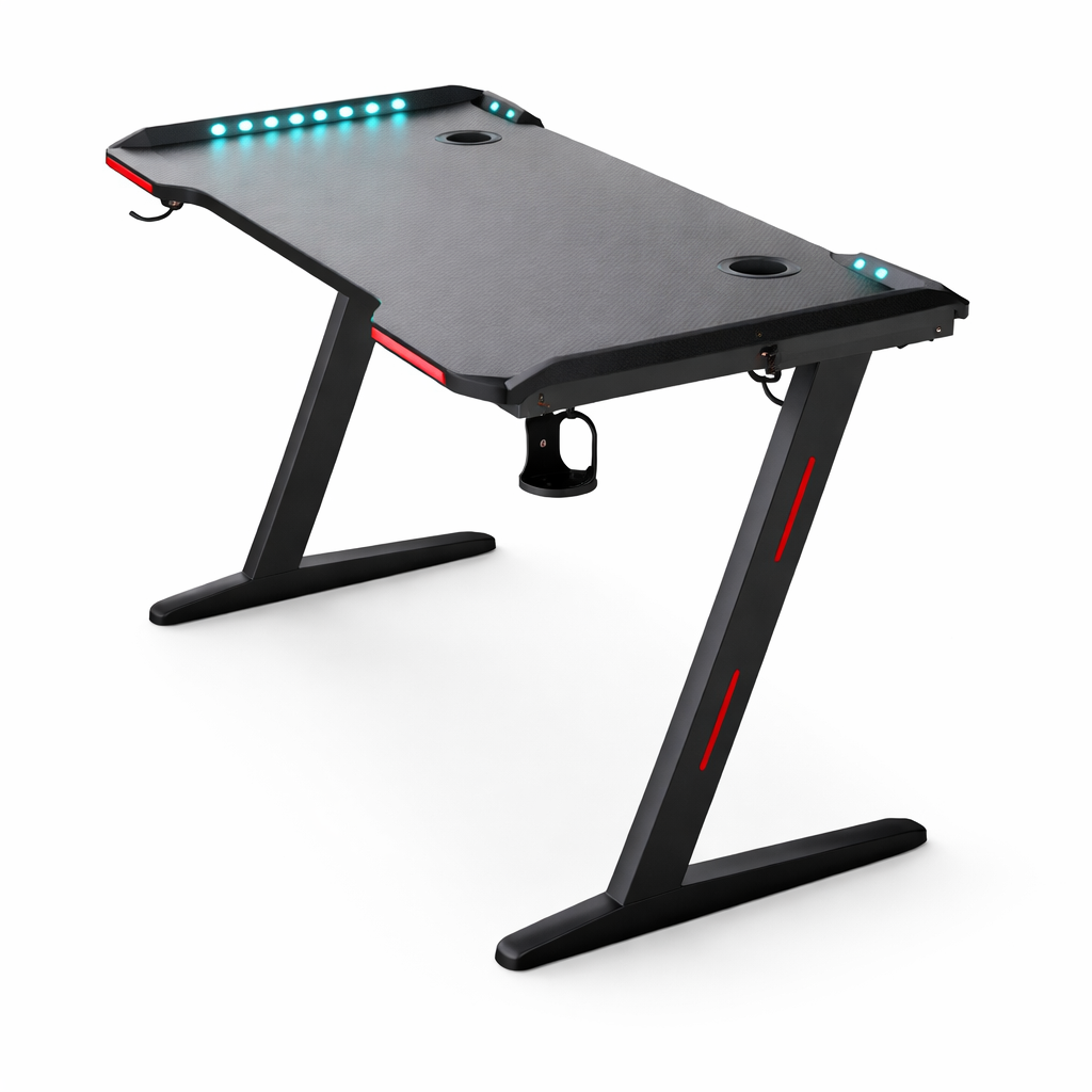 ObsidianEdge Elite RGB Gaming Desk