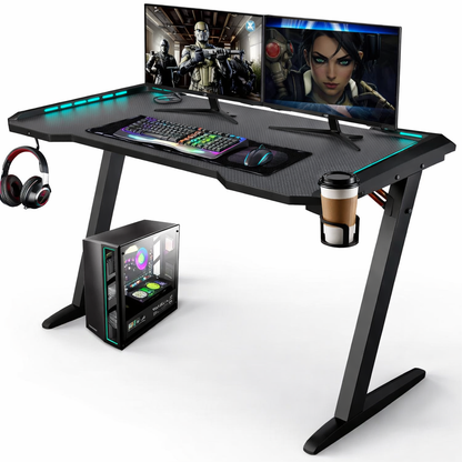 ObsidianEdge Elite RGB Gaming Desk