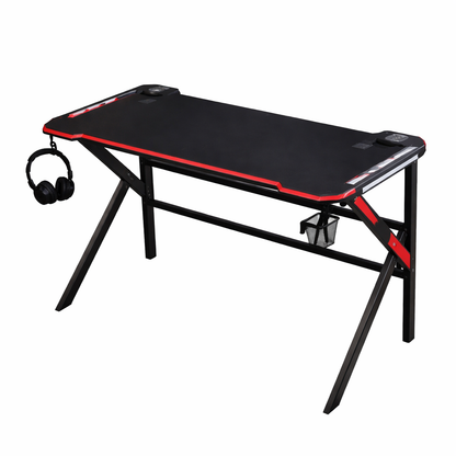 CrimsonVector Pro Gaming Command Desk